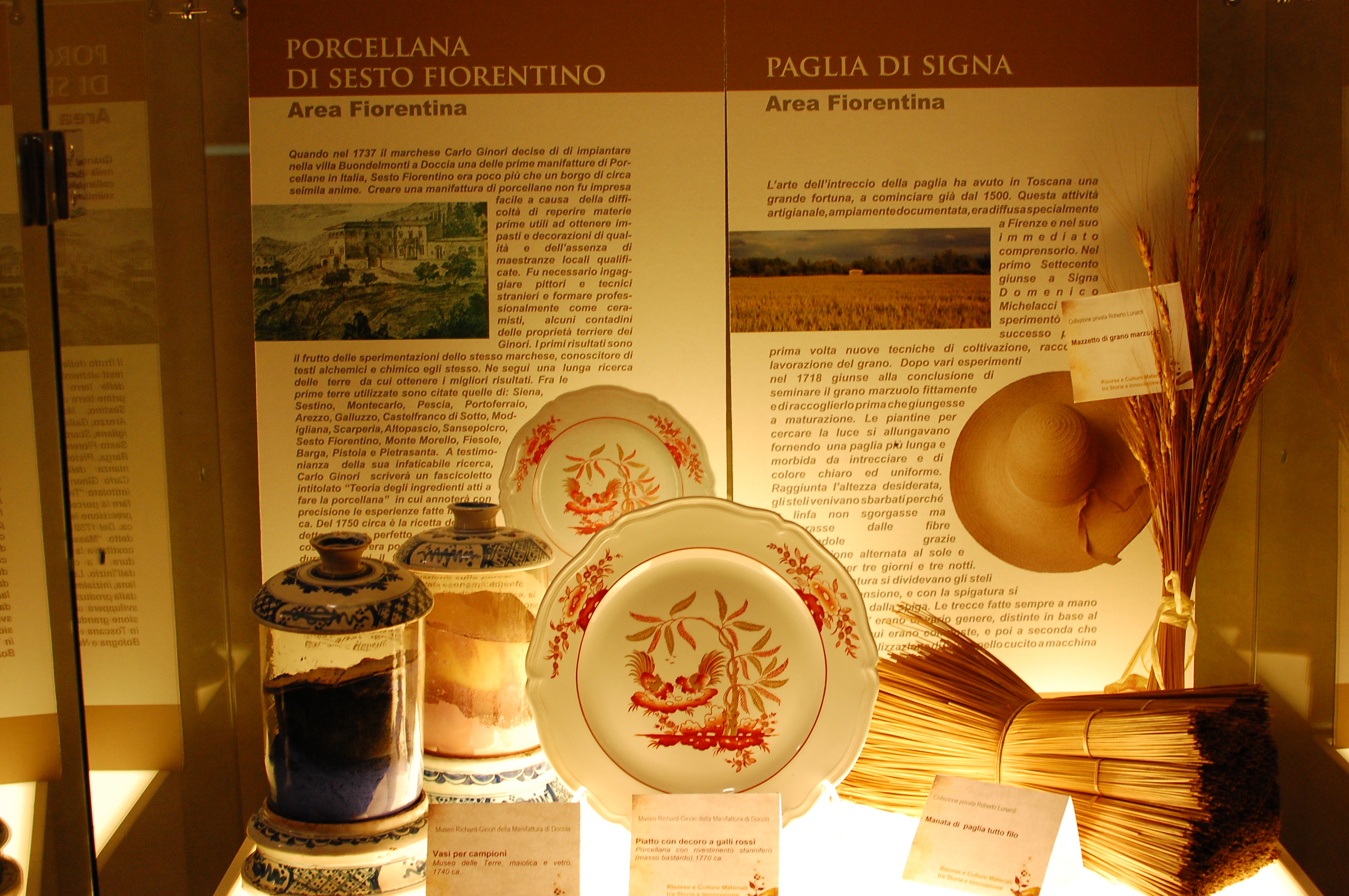 Paglia e ceramica